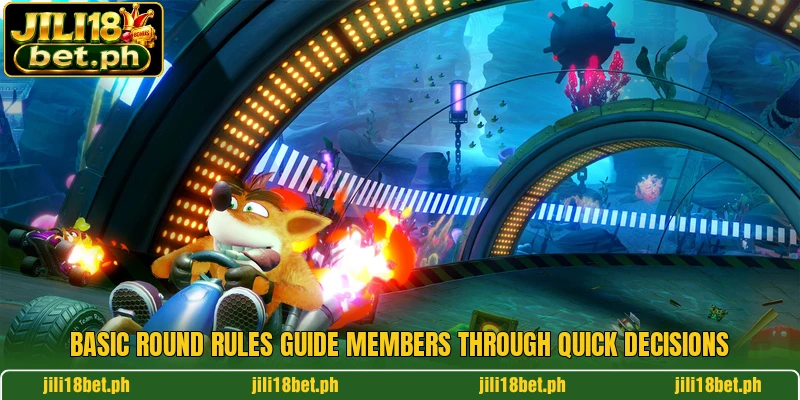 Basic round rules guide members through quick decisions