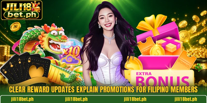 Clear reward updates explain promotions for Filipino members