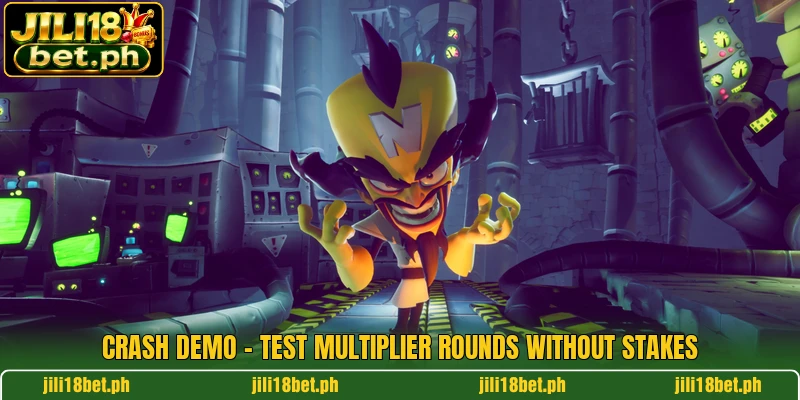 Crash Demo - Test Multiplier Rounds Without Stakes