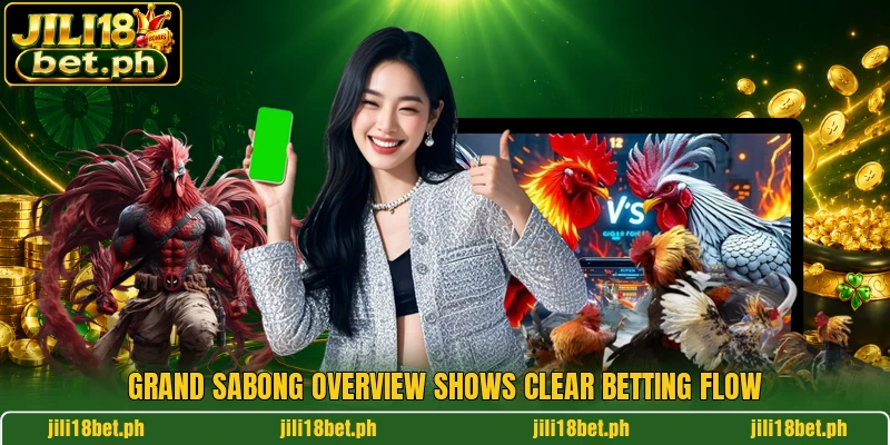 Grand sabong overview shows clear betting flow