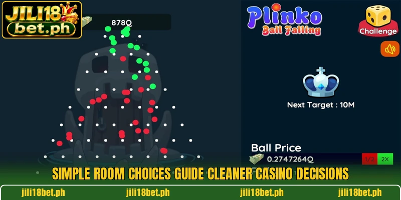 Simple room choices guide cleaner casino decisions Simple room choices guide cleaner casino decisions