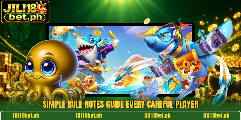Simple rule notes guide every careful player Simple rule notes guide every careful player